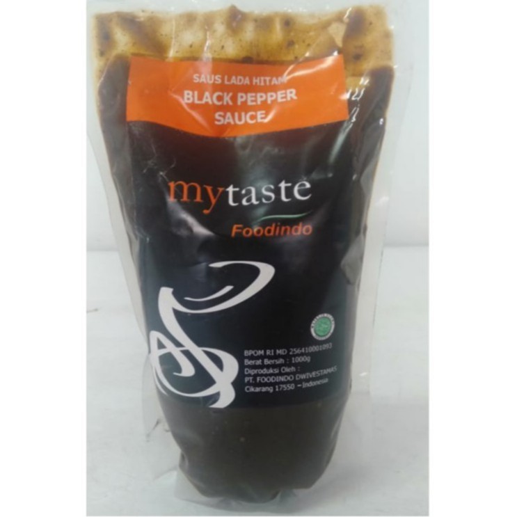 

My Taste Black pepper Sauce / saos lada hitam 1000 Gr