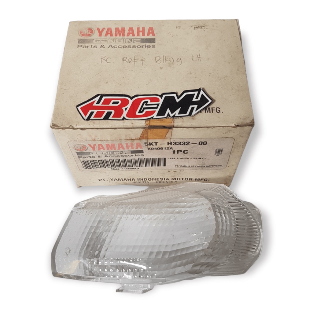 5KT-H3332-00 PERBIJI MICA MIKA KACA LENSA LAMPU SEIN RETING RETTING RITING FIZR F1ZR FIZ-R F1Z-R BLKG BELAKANG KANAN ORI ORIGINAL YAMAHA YGP ASLI