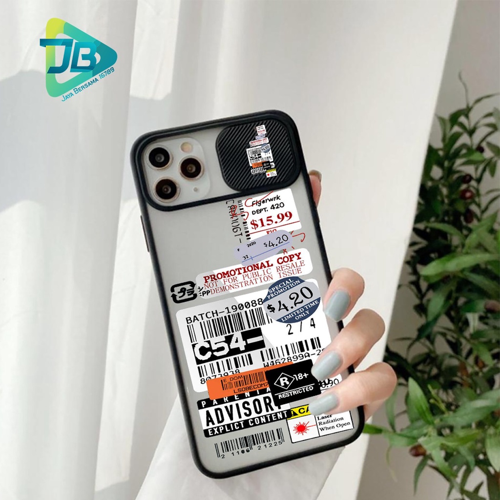 SOFTCASE SLIDE KAMERA STICKER OPPO VIVO SAMSUNG XIAOMI REALME IPHONE ALL TYPE JB4953