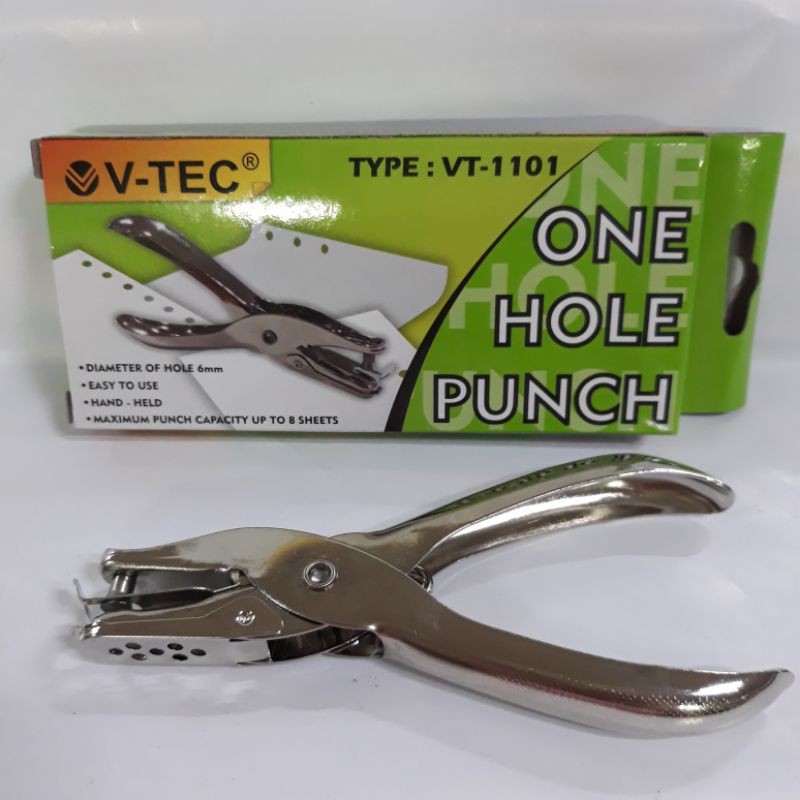 Pembolong Kertas Punch 1 lubang / One hole Punch (VT-1101)