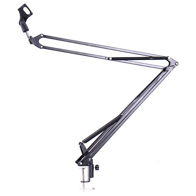 

PROMO - Condenser Microphone Suspension Boom Scissor Arm Stand - NB-39 - Black