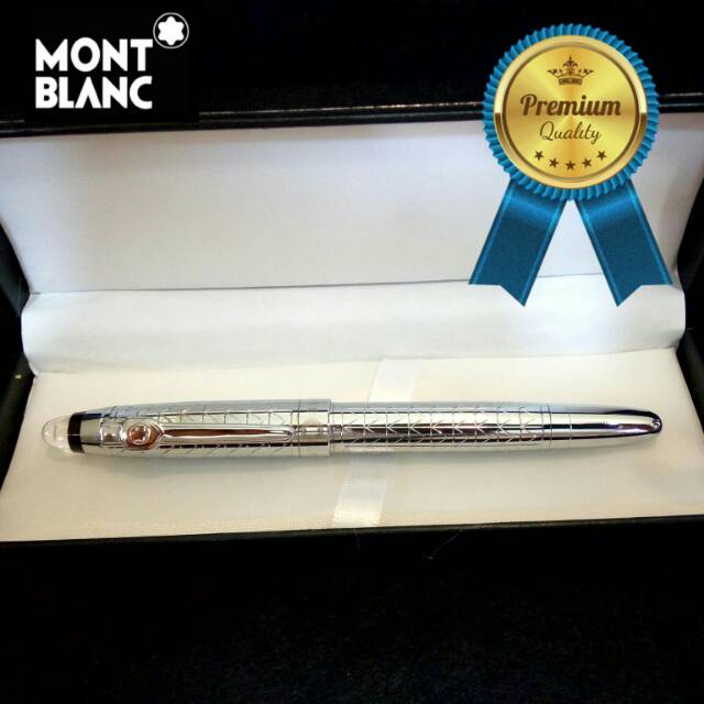 

Jual pulpen Montblanc high polish chrome