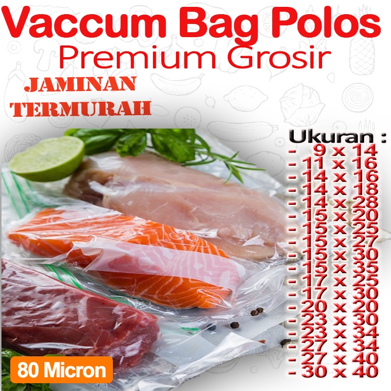 Plastik Vacum | Vacum Bag | Plastik Vacum Makanan