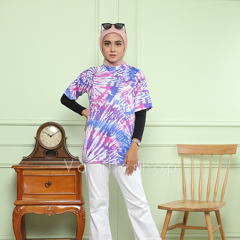 VANILLESHOP - TIE DYE OVERSIZE SHIRT