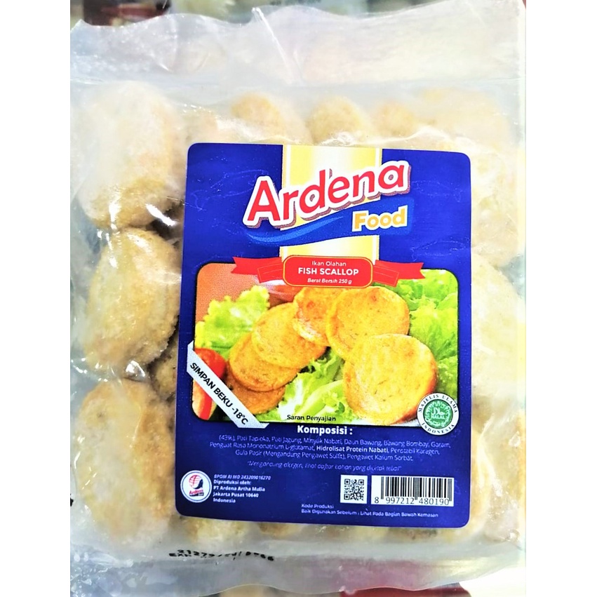 

Ardena Ikan Scallop 250gr