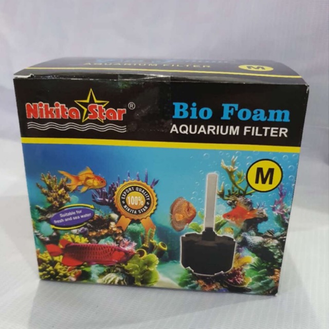 Bio Foam Size M Filter Aquarium Aquascape Ikan Hias BioFoam BioSponge Sponge