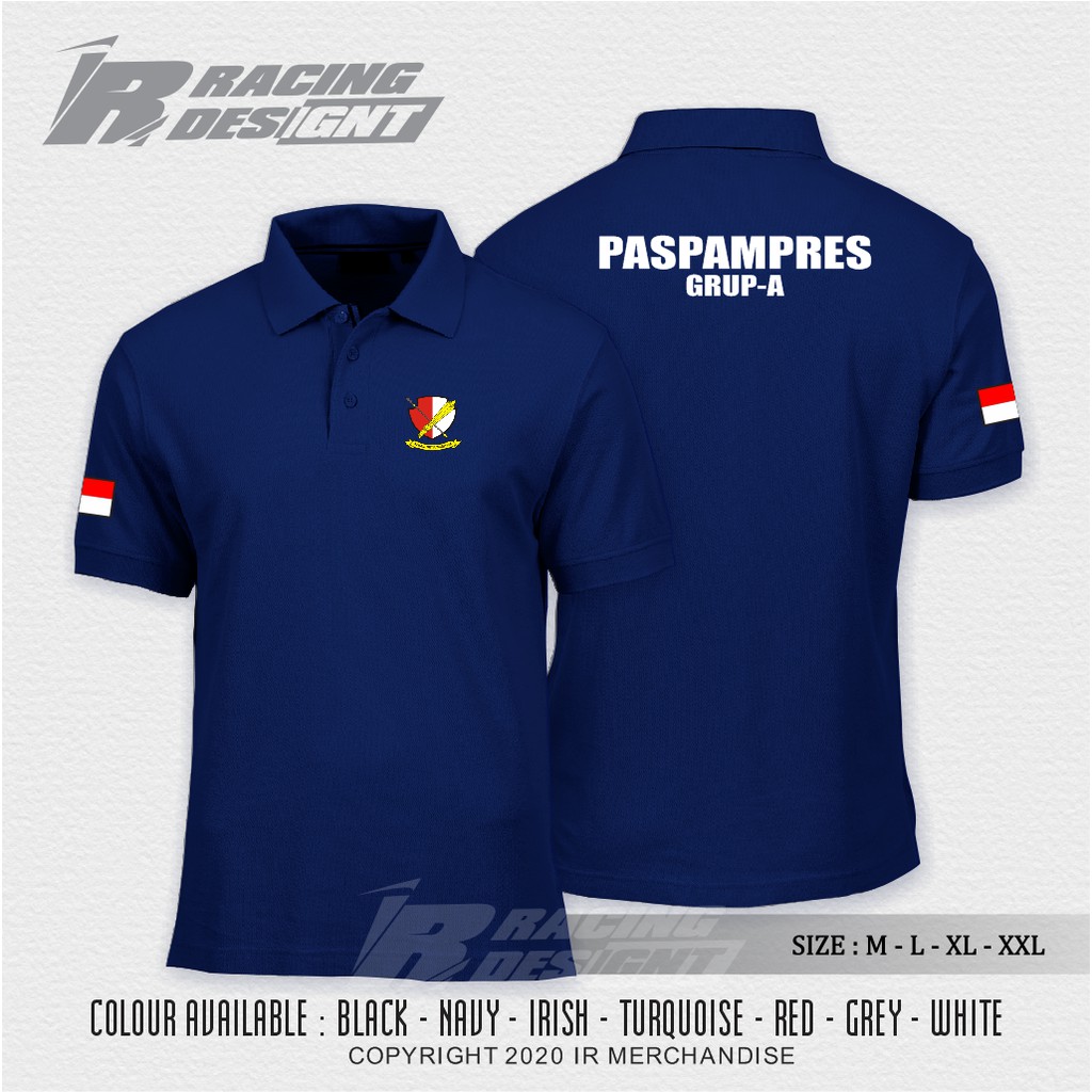 Poloshirt / Kaos Polo Paspampres Grup A Terbaru Kualitas Distro