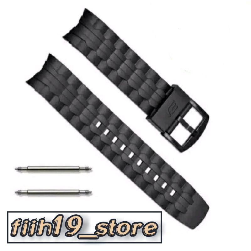 STRAP TALI JAM TANGAN CASIO EDIFICE EF500 EF 500 TALI JAM EDIFICE EF-500