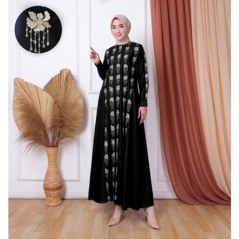 Gamis madina / Gamis madina bahan toyobo/ Gamis toyobo madina permium terbaru ,dres cewe kekinian