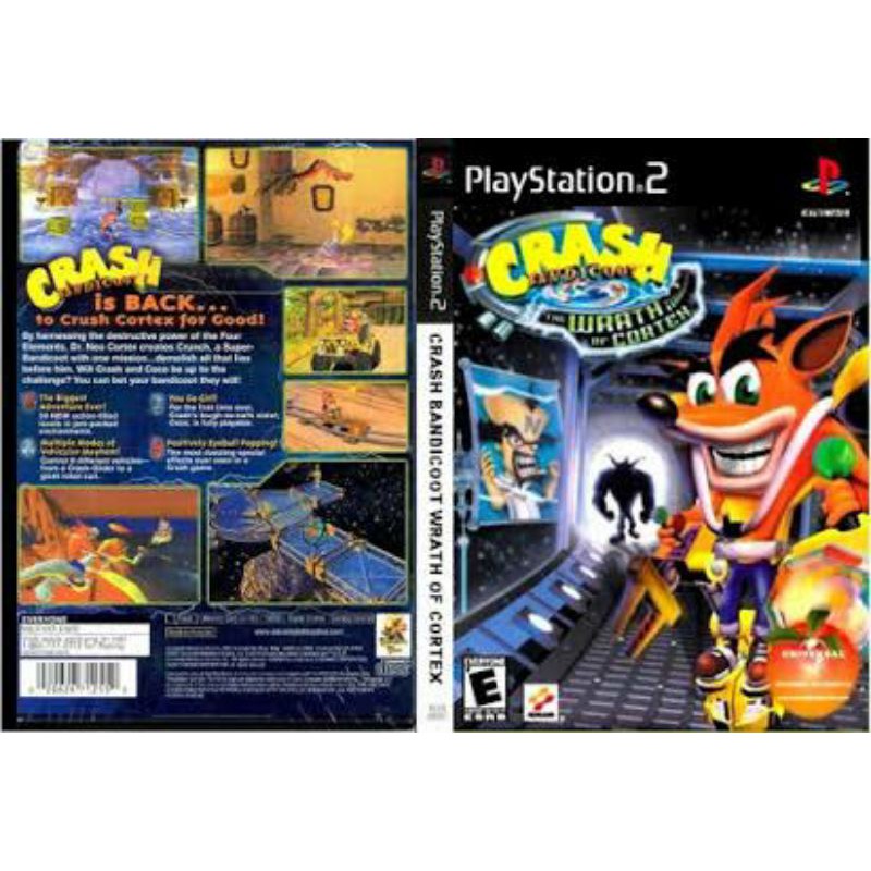 Kaset PS 2 CRASH Bacindot