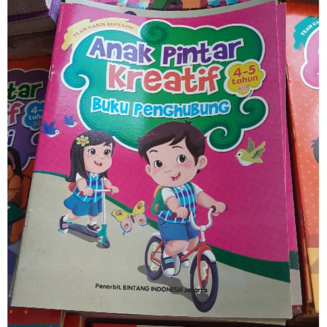 Aku pintar kreatif buku penghubung tk