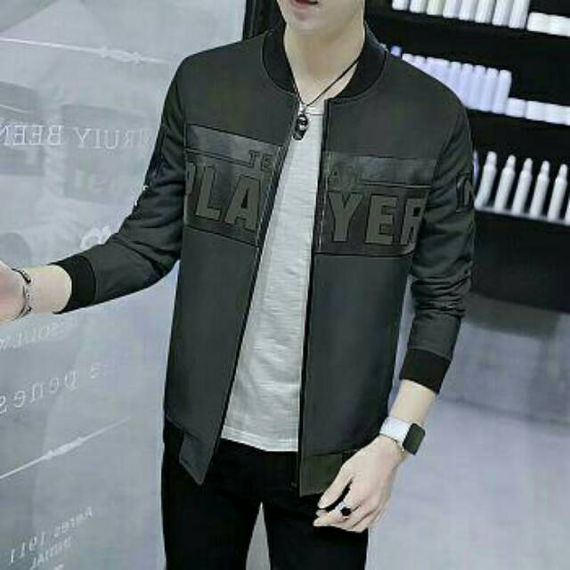 BLZ-pp jaket player dark grey guy