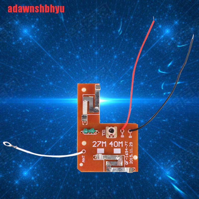 Papan Sirkuit Transmitter Pcb Dengan Remote Control 4ch 27mhz