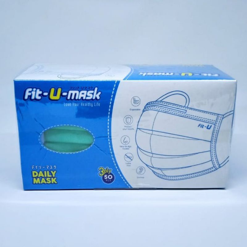 Masker Fit U Mask isi 50 pcs