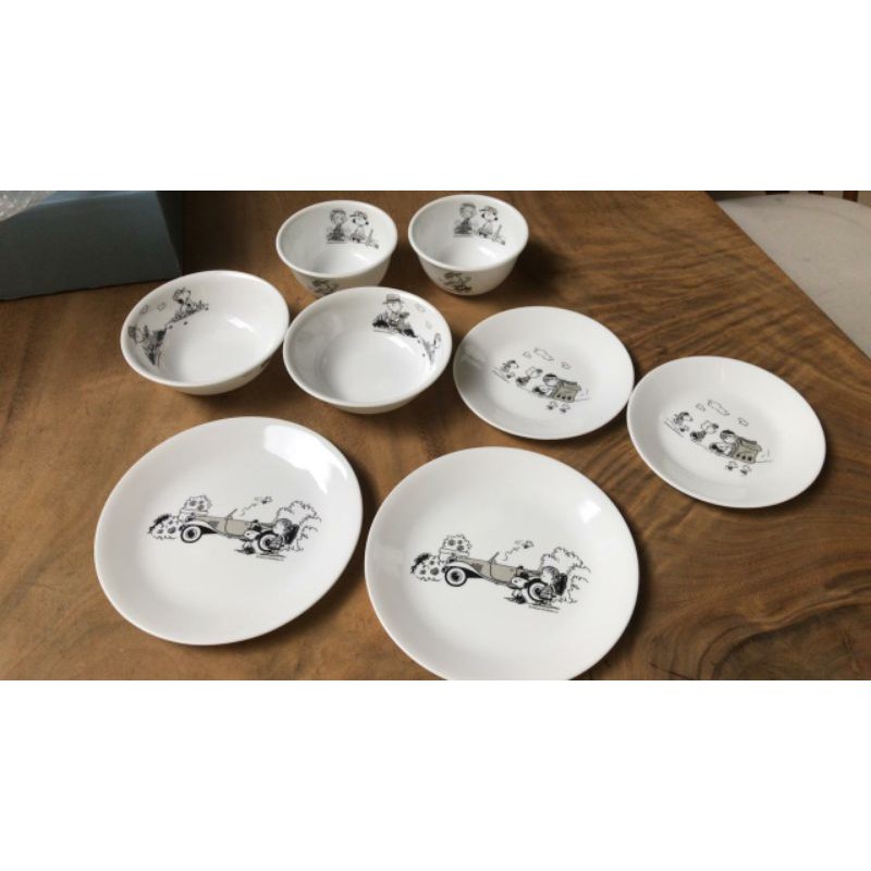 set corelle snoopy