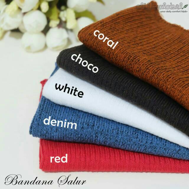INNER BANDANA RAJUT SALUR HIGH QUALITY