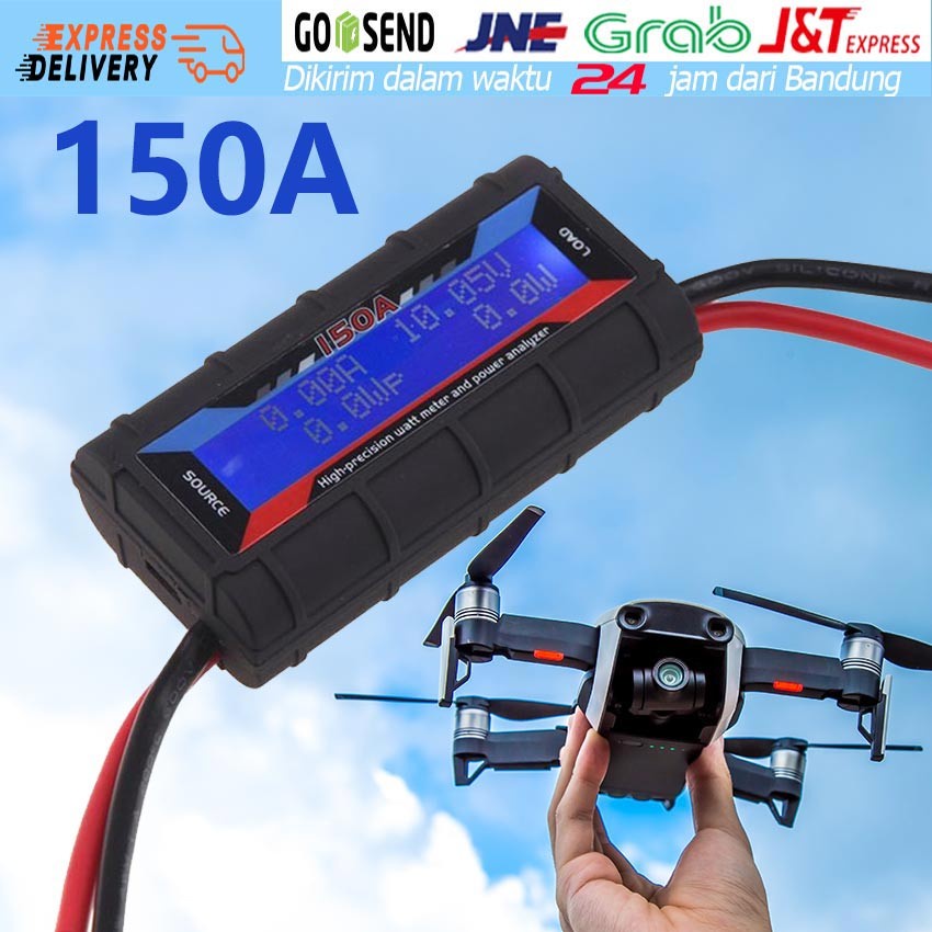 DC watt meter 150A 60V power analyzer watt meter pengukr watt