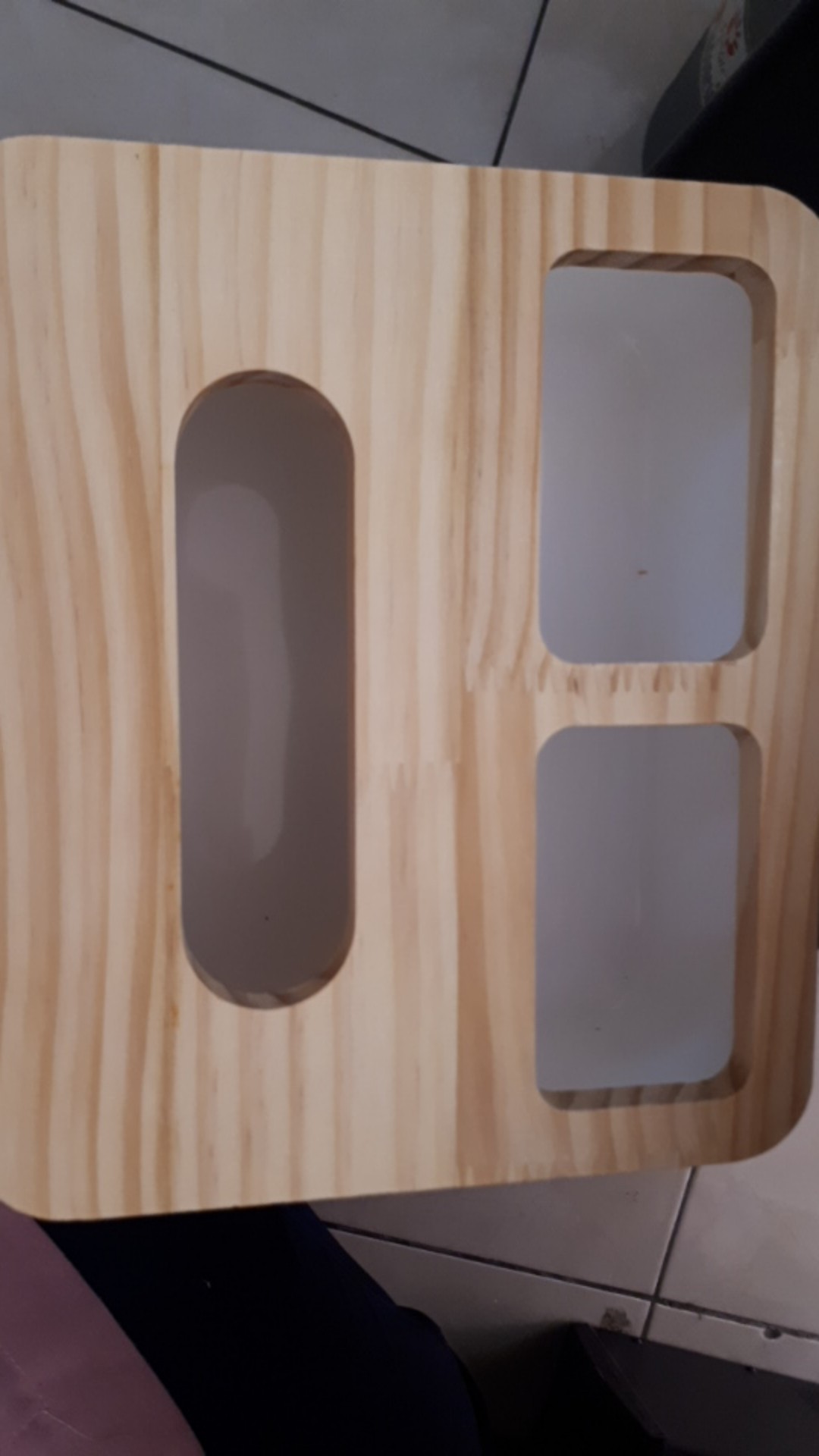 Kotak Tisu Kayu / Tempat Tisu Kayu Multifungsi