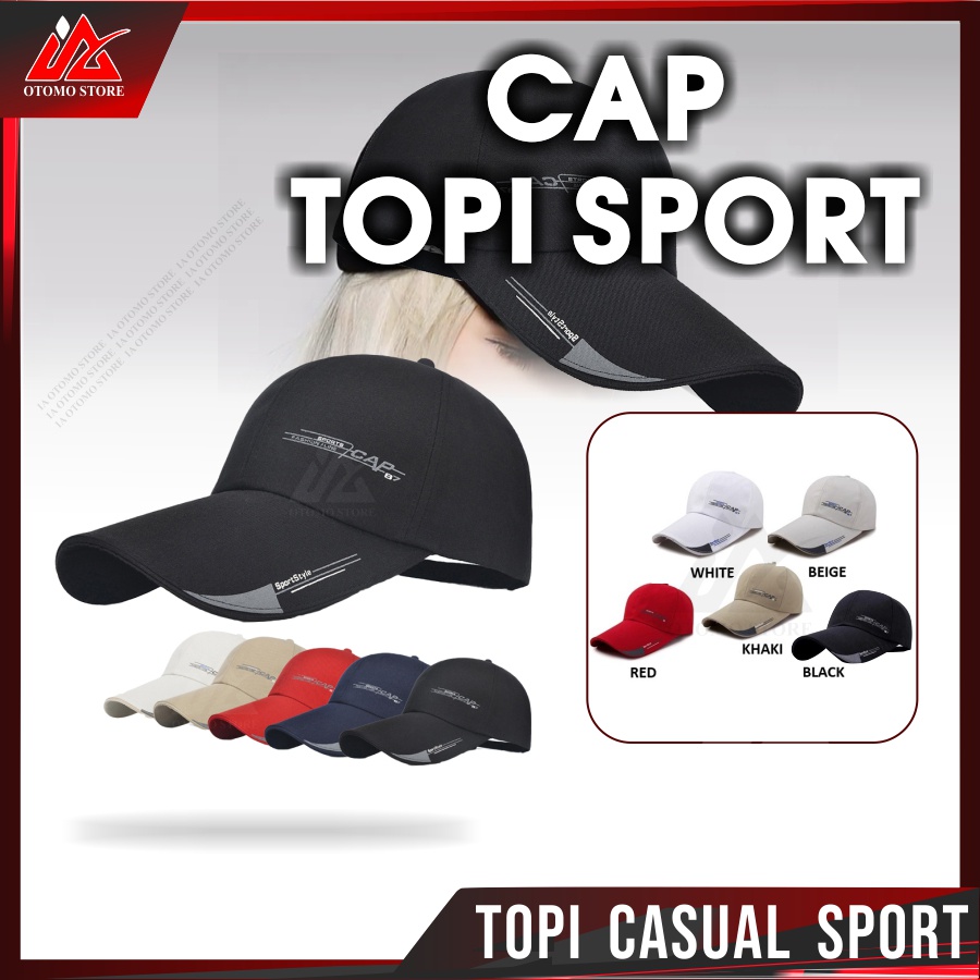 CAP TOPI Baseball Kasual Asal Korea Unisex Cap Topi Baseball Pria Snapback Baseball Golf Cap