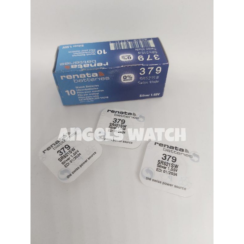 angelswatch batre baterai jam tangan renata 379 sr521/ baterai jam tangan renata 379/ SR521