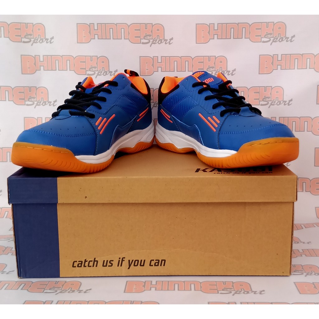 Sepatu Badminton Kasogi Gilbert Biru