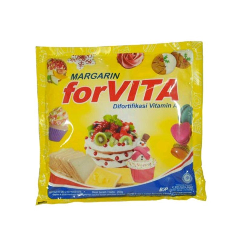 

Margarine / Mentega Sachet Forvita 200 gram