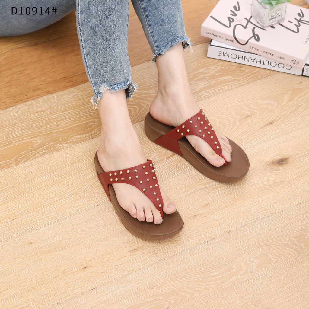 FTTILOP Slippers For Women With Rubber Sandal D10914