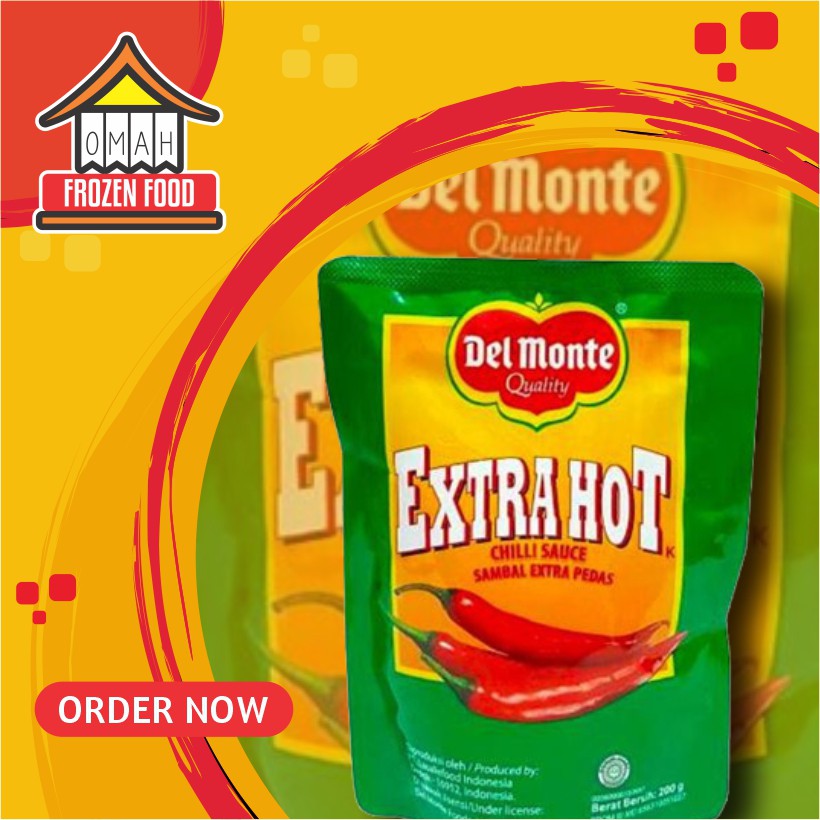 

Delmonte Extra Hot Saos Pedas 200gr