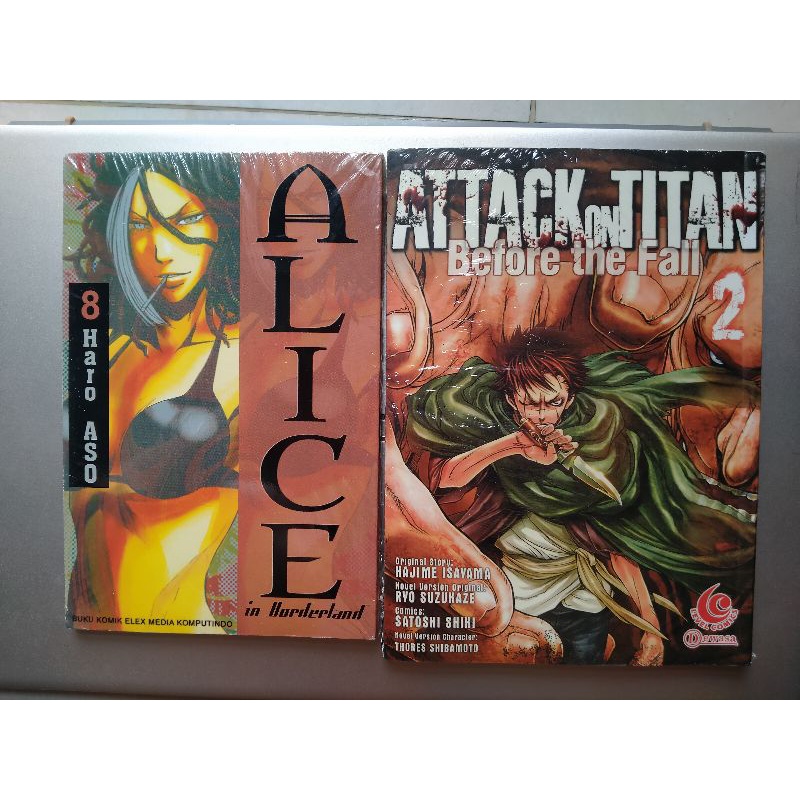 Manga Alice in Borderland & AOT