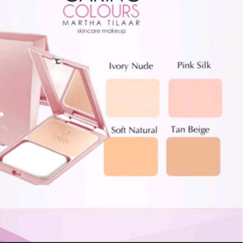 caring colours everlast dual ACTION cake soft natural