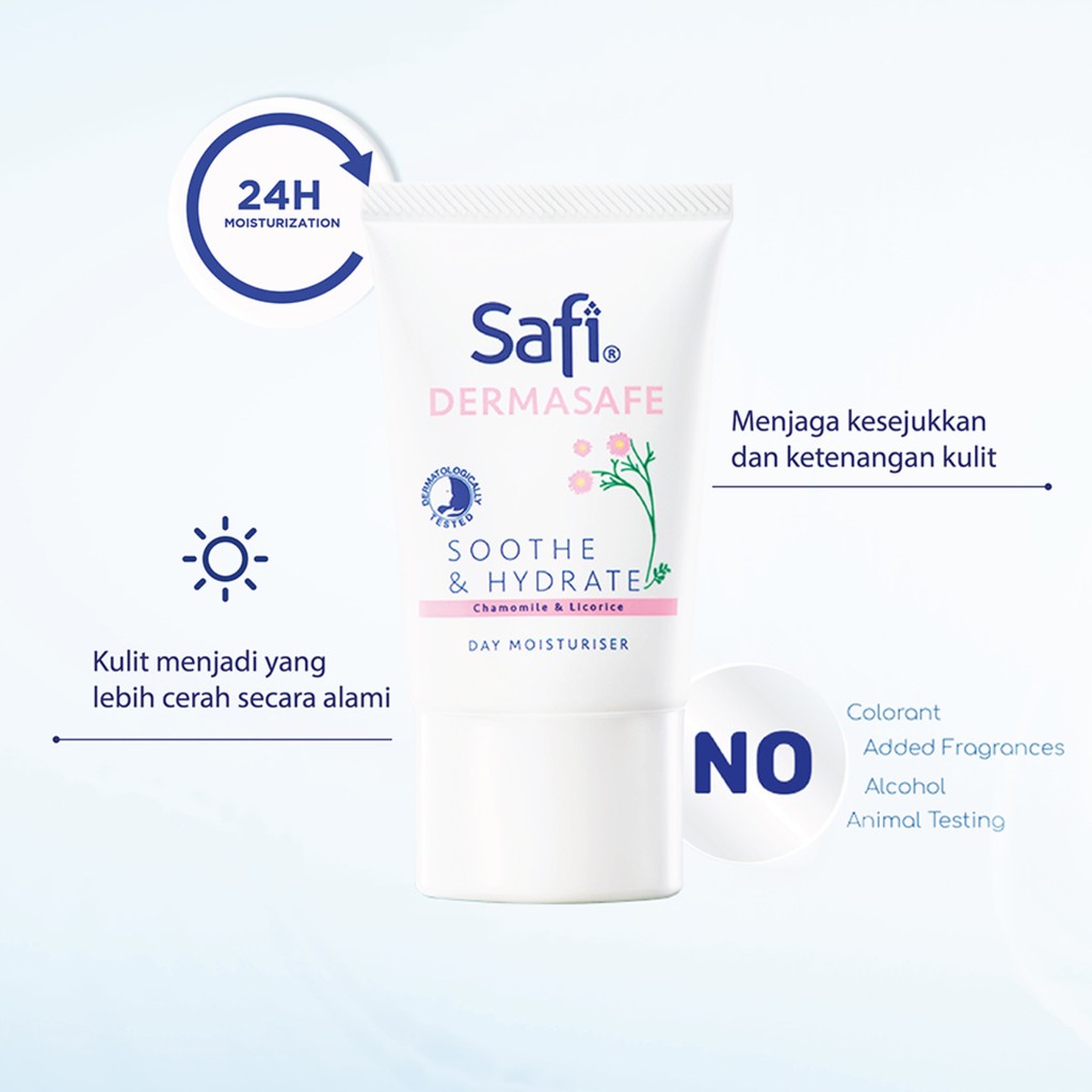 SAFI DERMASAFE SKINCARE NIGHT/ DAY MOISTURIZER/ GENTLE GEL CLEANSER/ BOOSTER MIST/ MOUSSE CLEANSER