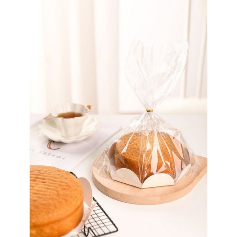 PLASTIK ROTI CHIFON CAKE CHEESECAKE PLASTIK TRAY ROTI PR-08 (10pcs)