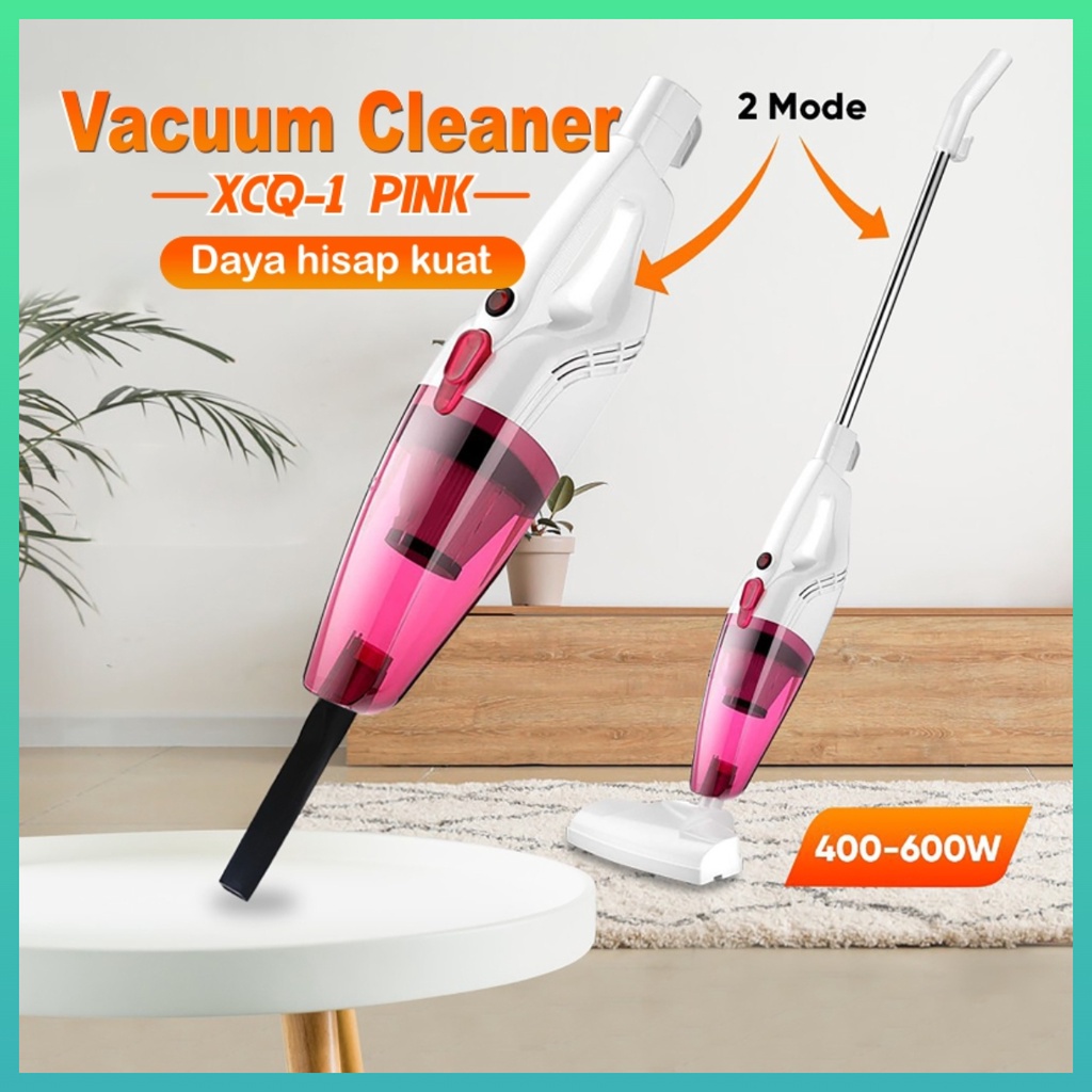 Vacuum cleaner penyedot debu vacuum pembersih debu Praktis 2 in 1 jingjing + standing Worldhome66