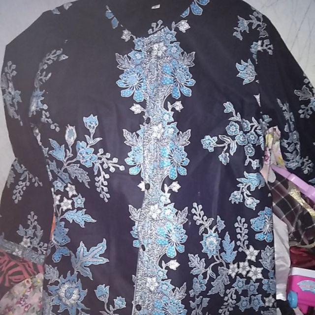 Tunik Batik  Sakura (kancing Depan)7