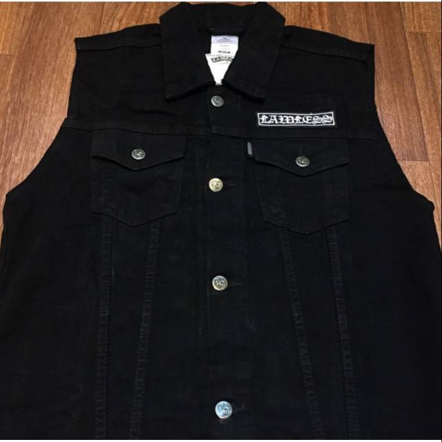 Denim Vest Lawless - Doom Official Merch Lawless Jakarta