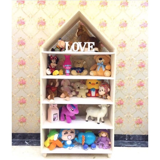 Lemari rak boneka anak
