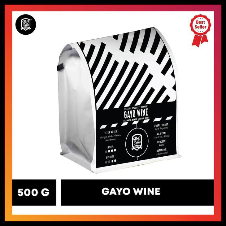 

KOPI ARABIKA GAYO WINE 500GR | BIJI KOPI ACEH GAYO WINE SPECIALTY - BIJI SANGRAI