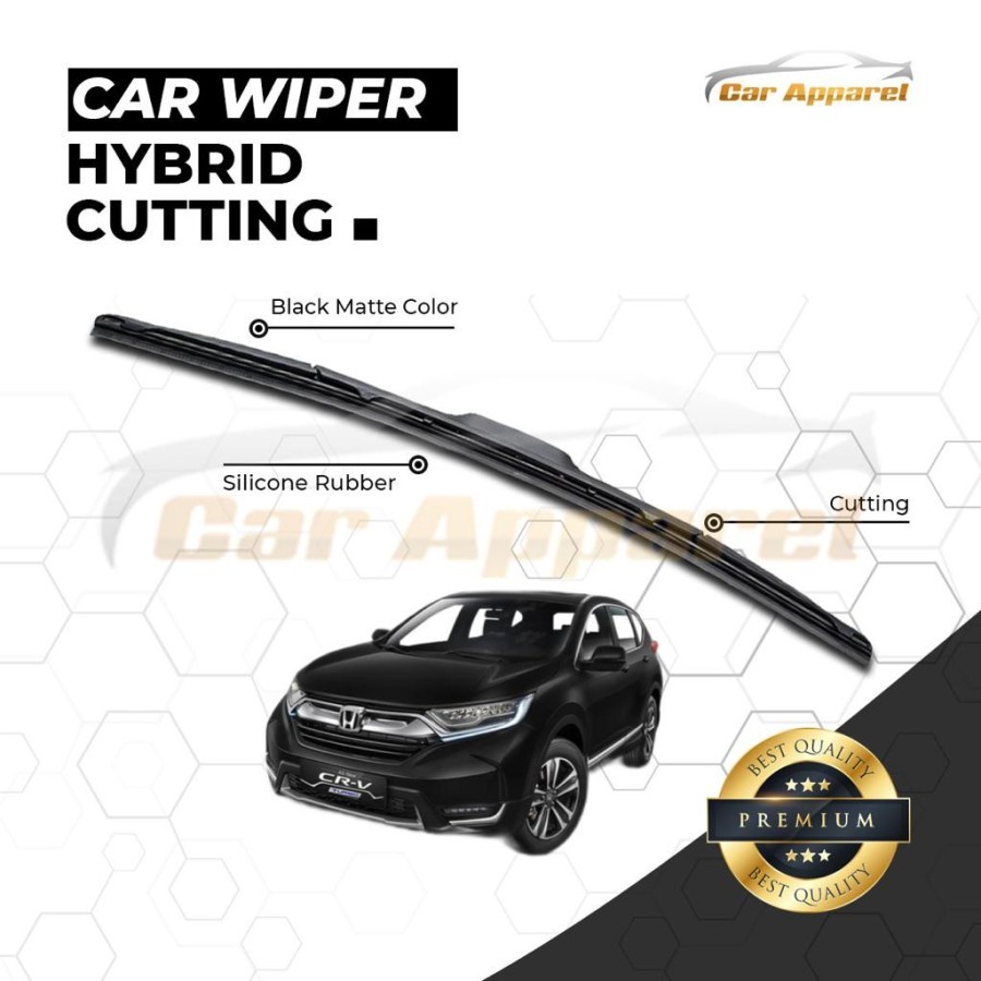 WIPER CRV TURBO 2017-2022 CUTTING HYBRID 2 PCS