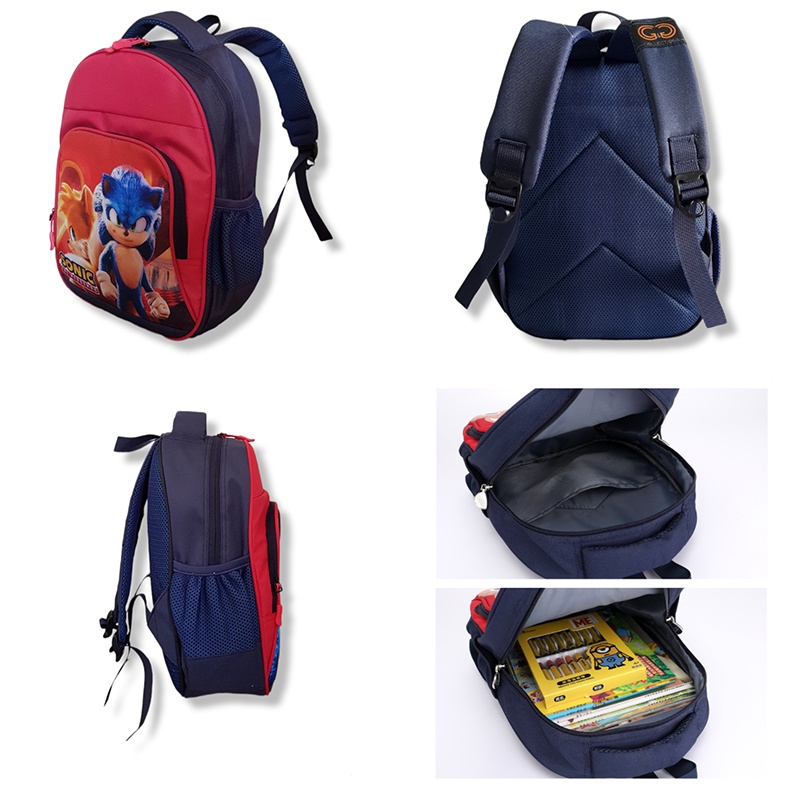 Tas Ransel Sekolah anak Laki/Perempuan Motif Kartun High Quality