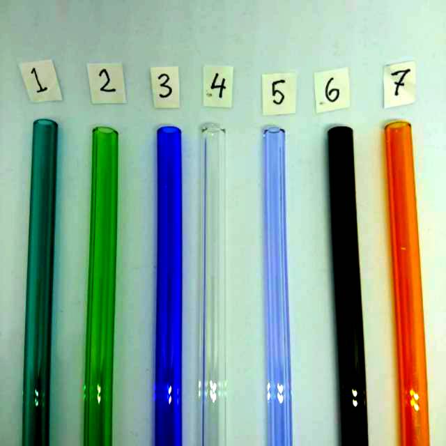 Sedotan kaca pyrex/glass straw