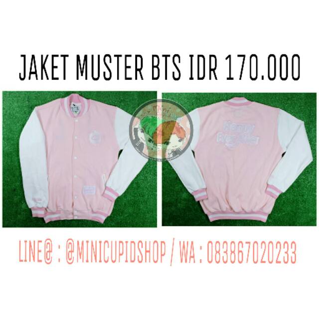 JAKET MUSTER BTS