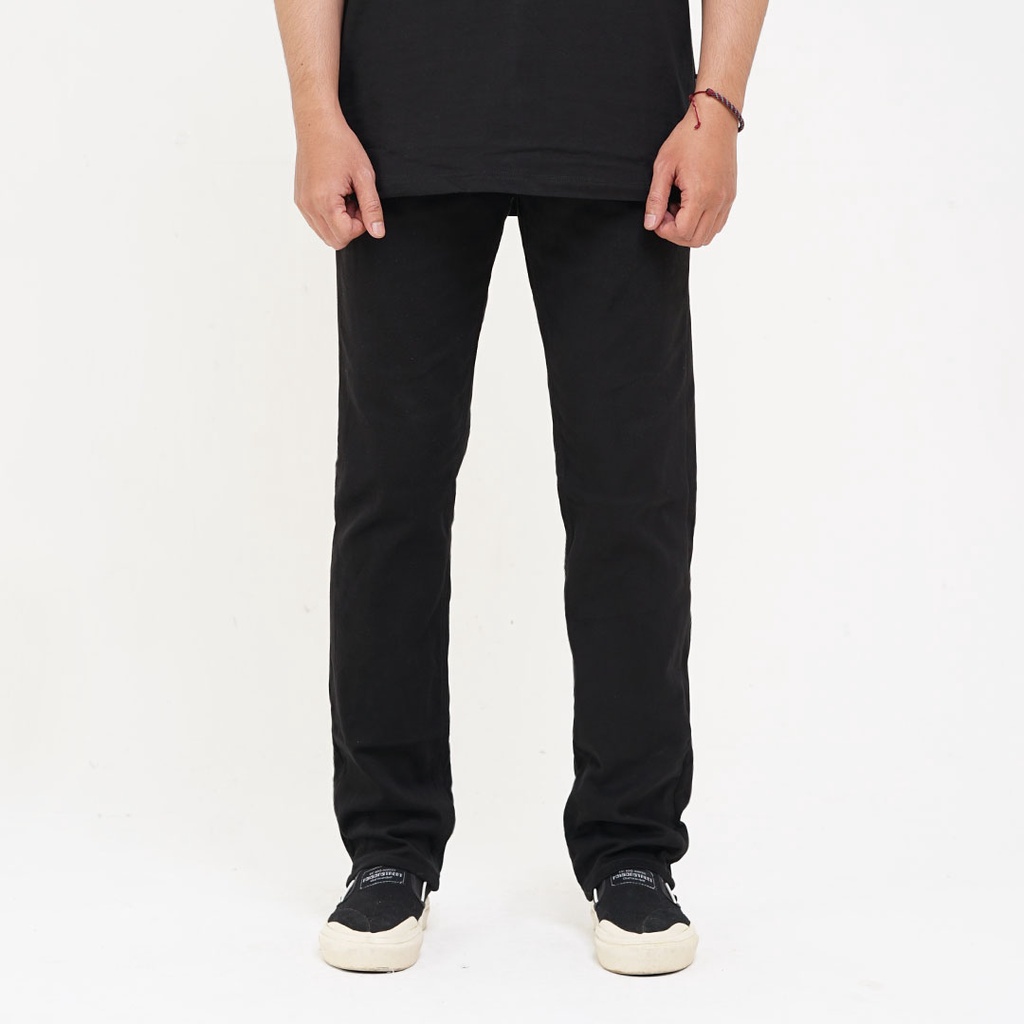 Whoopculture &quot;Schomburgk's&quot; Solid Black Selvedge Accent Denim