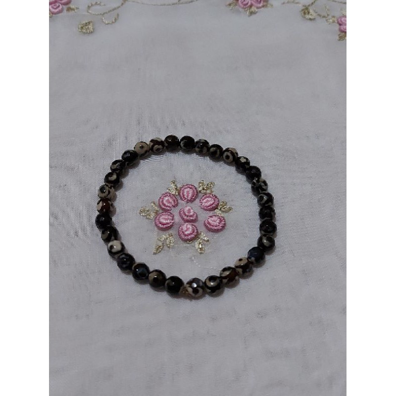 Gelang batu black turkish