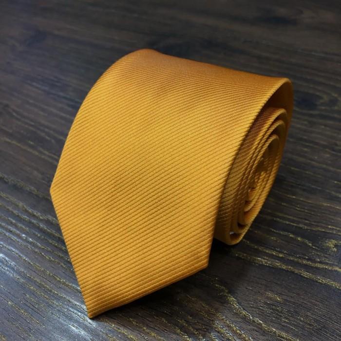 Dasi Dasi Pria Kuning Mustard