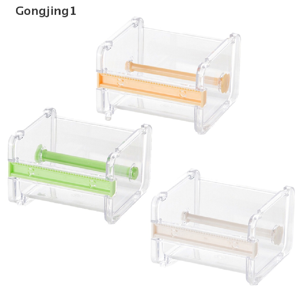 Gongjing1 Dispenser Selotip Washi Tape Dengan Pemotong