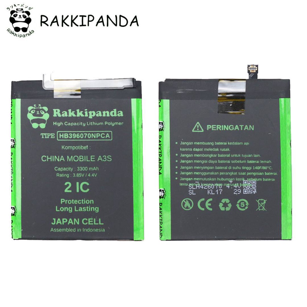 R/K- RakkiPanda - HB396070NPCA China Mobile A3S Batre Batrai Baterai