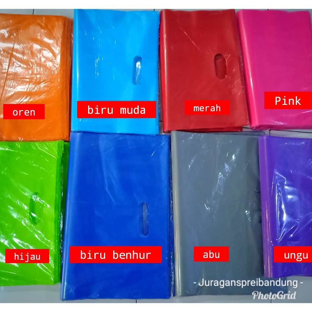 &lt;Ecer&gt; PLASTIK OLSHOP HD PLONG UK 30X40 TEBAL 0,45 POND OVAL | Plastik Packing | Plastik Baju Gamis
