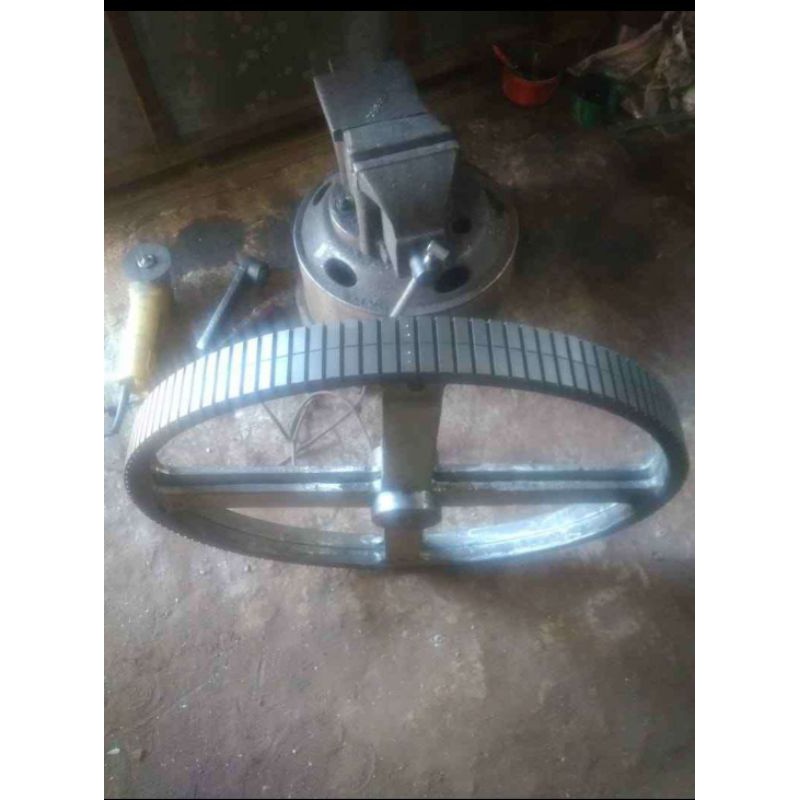 paket roda peruncing + vanbel  mesin tusuk sate