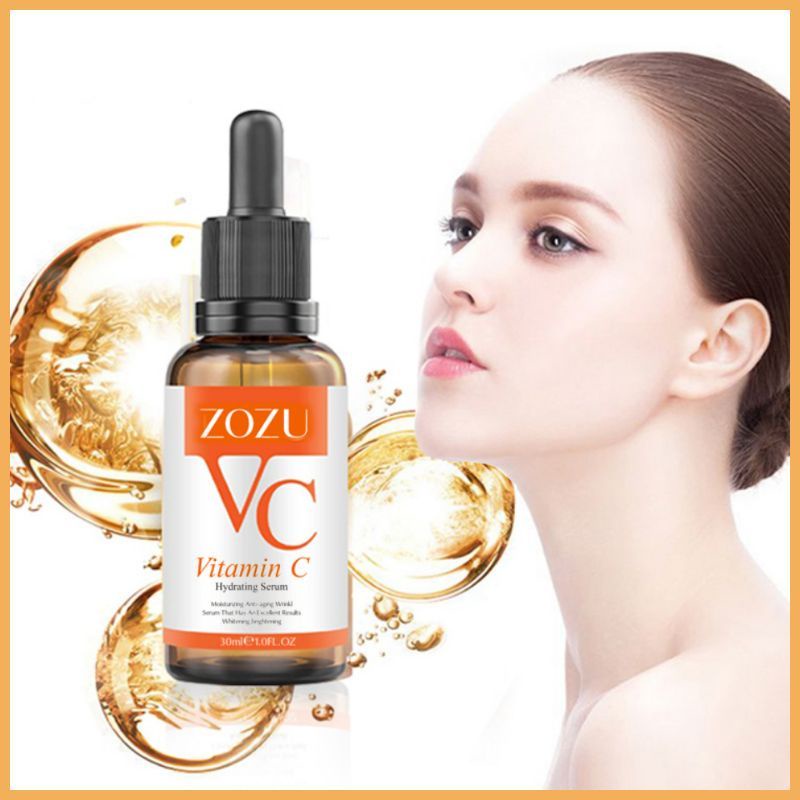 Medan Termurah serum wajah vit c whitening hydro moisturizing Zozu