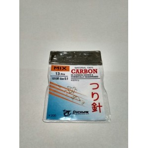 Mata Kail / Pancing / Patis Pioneer MIX Carbon Kuning uk 0.1 lubang